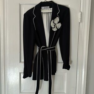 Classic black skirt and jacket from Carlisle